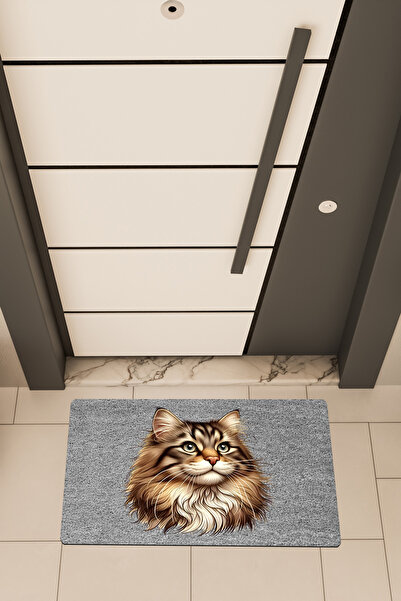 Dormot Υψηλής ποιότητας ψηφιακή εκτύπωση σε γκρι χρώμα, με θέμα τον γατάκι, π...