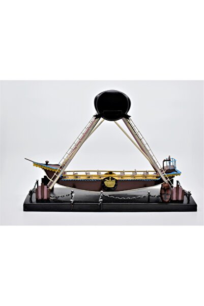 jayland Metal Gondol Maketi – Lunapark Dekoratif Gondol – 31×11,5×20 cm