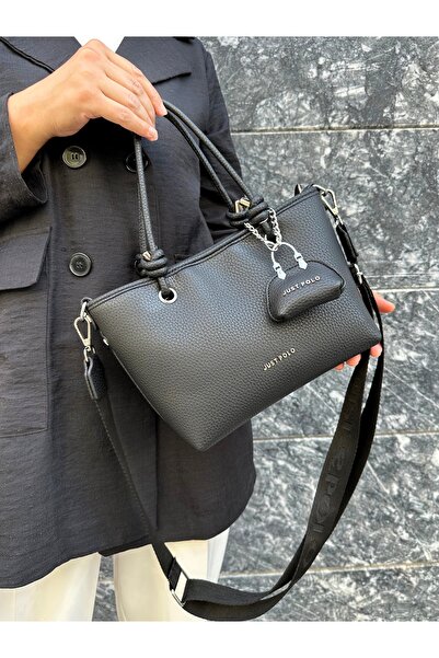 Just Polo Orijinal Kadın Özel Tasarım Lüks Yumuşak Deri Ayarlanabilir Çapraz Kolon Askılı Omuz Çantası