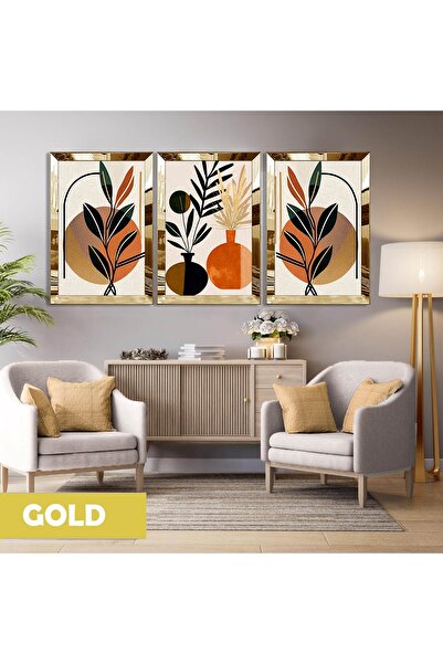 Harikabirev HARİKABİREV | PLANTĂ BOHEMĂ MODEL ANTIC CU MOTIVE 01 | MDF PLKSMDF CU CADRU PLEXY