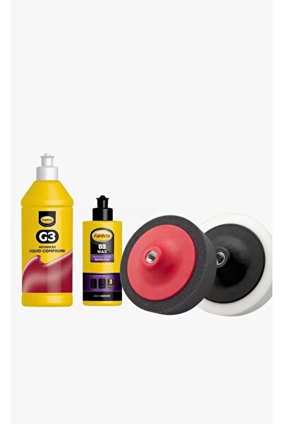 Farecla G3 Sıvı Pasta 500ml+G3 Wax Cila 250ml+2adet pasta-cila süngeri