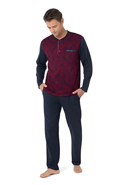 Pierre Cardin Чоловічий жакардовий комплект домашнього одягу з довгими рукавами VR.PC.e61.k11 Y01