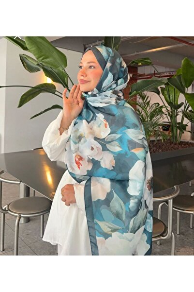 MODA Mineleşarp Desenli Pamuk Soft Şal İlham Serisi