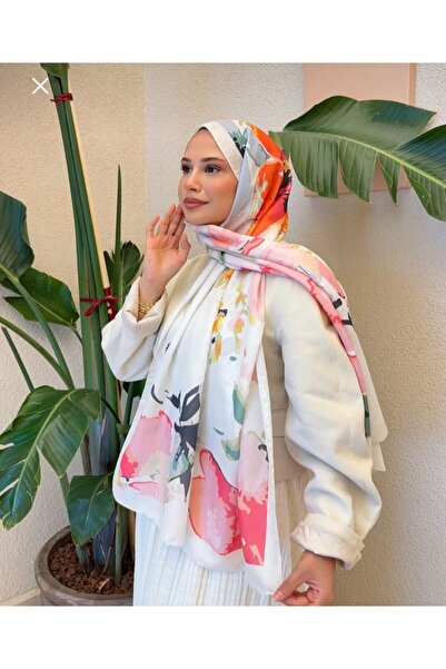 MODA سلسلة إلهام من الشالات الناعمة القطنية المنقوشة من Mineleşarp