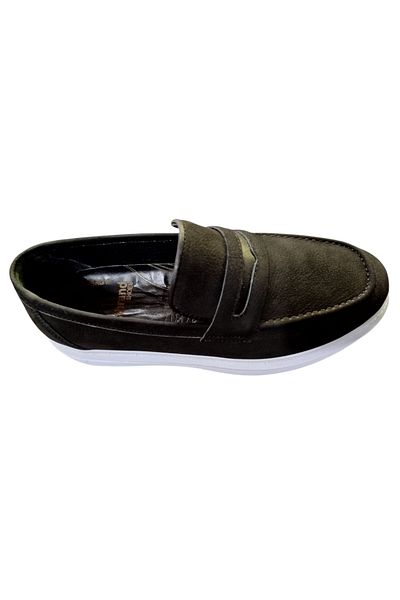Fastbrandshoes Nubuck Untied Male Shoes