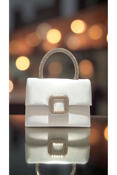 Butik Beyabags Satin Evening Dress Bag