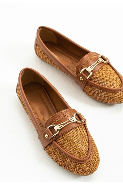 pabucmarketi Tan Women's Ballerinas