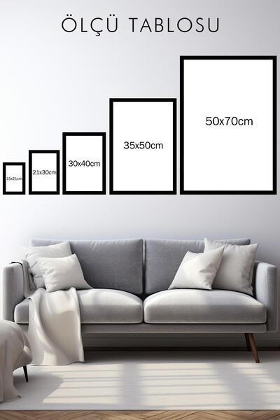 Saturn Mickey Mouse Çerçeveli Tablo - Print Money Serisi Poster Tablo