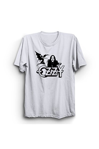 The Fame Ози Озбърн с логото на Black Sabbath, рок метъл музикална група, уни...