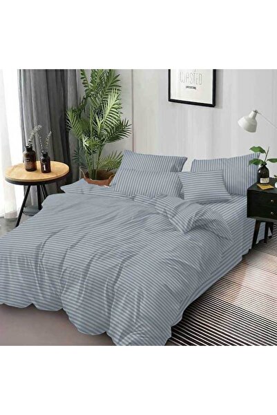 Patul Damask Linen, Sulphur, 2 Persons, Double Bed, 6 Pieces