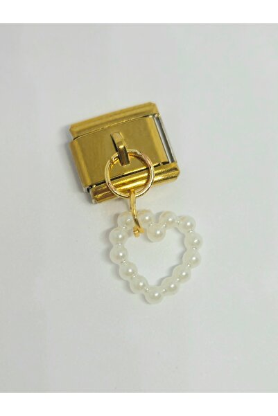 RoseCo00 Gold Sallantılı İtalyan Bileklik Charm