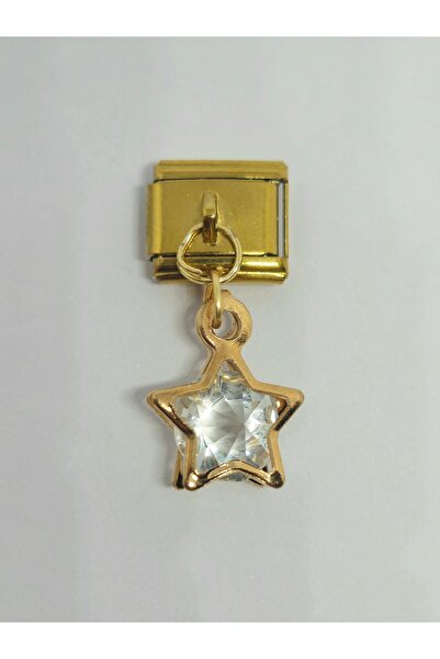 RoseCo00 Gold Sallantılı İtalyan Bileklik Charm