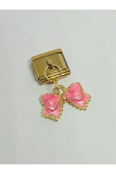RoseCo00 Gold Sallantılı İtalyan Bileklik Charm