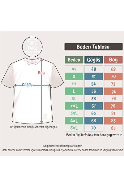 Free Tarz Λευκό μπλουζάκι Ami με στάμπα με γράμματα