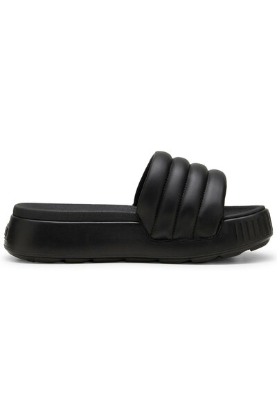 Puma Karmen Slide Puffy Wns Women's Black Slippers 39539901