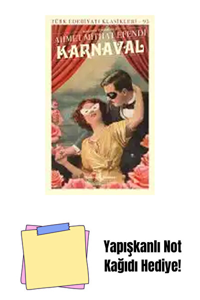 TÜRKİYE İŞ BANKASI KÜLTÜR YAYINLARI Karnaval + Yapışkanlı Not Kağıdı