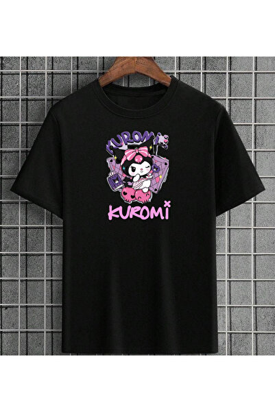 lovver TRICOU DE PRODUCȚIE SPECIALĂ CU DESIGN KUROMİ, IMPRIMARE PREMIUM, 100%...
