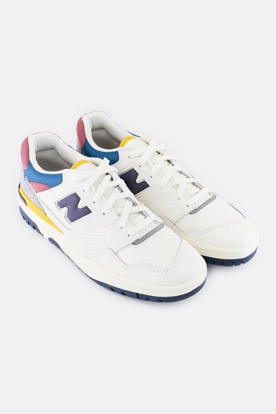New Balance Men BB550PGB Medium Lace Up Outdoor Shoes, Off White