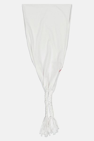 GAS Women Solid Pashmina, White