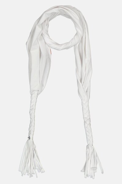 GAS Women Solid Pashmina, White