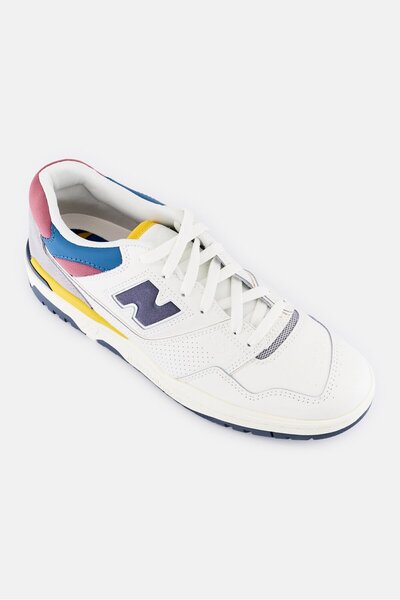 New Balance Men BB550PGB Medium Lace Up Outdoor Shoes, Off White