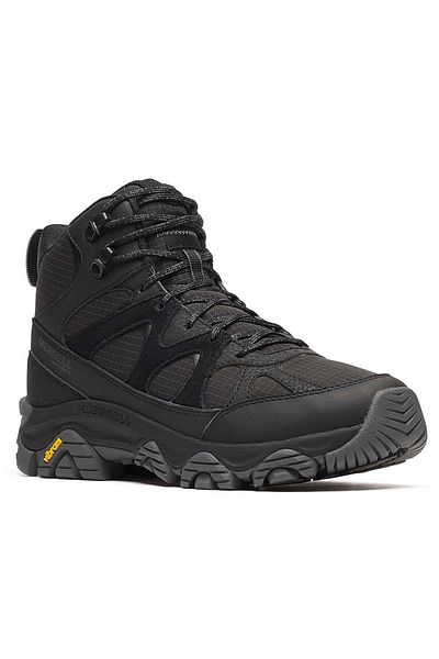 Merrell Thermo Snow Mid Wp Wibram Sole Waterproof Unisex Boots Black