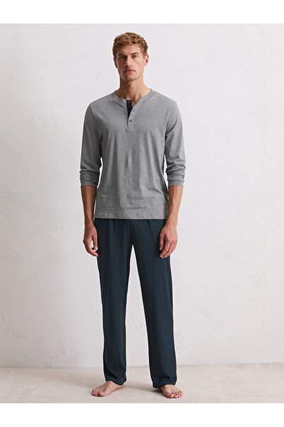 Marc O'Polo Pyjama Mix N Match Cotton Schlafanzug Schlafmode Bequem