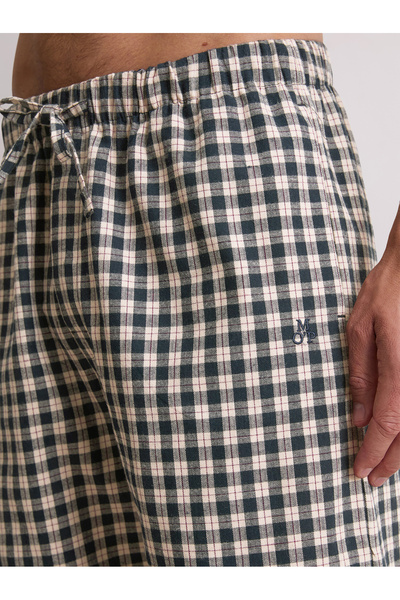 Marc O'Polo Pyjamahose Cozy Flannel Schlaf-Hose Pyjama Schlafmode