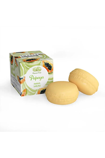 Thalia Papaya Macaron Katı Sabun 100 gr