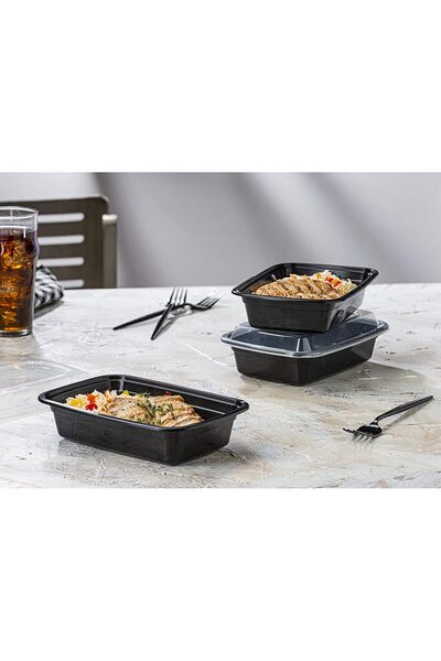 erorex 1 Compartment Meal Prep Containers 10 Pack Lids Food Storage Containers Bento Box Stackable