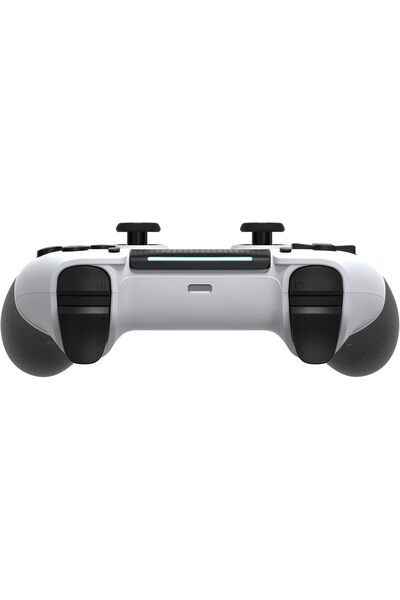 erorex وحدة تحكم لاسلكية لجهاز PS4 Pro Slim مزودة بعصا تحكم مدمجة ومكبرات صوت دقيقة وعصا تحكم Turbo Advanced