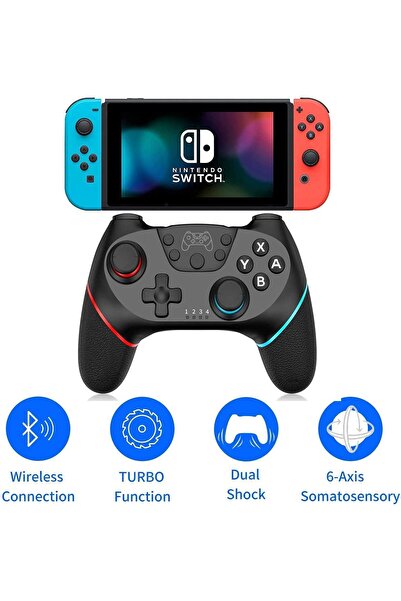 erorex Wireless Controller Compatible Nintendo Switch Bluetooth Wireless Pro Controller Compatible