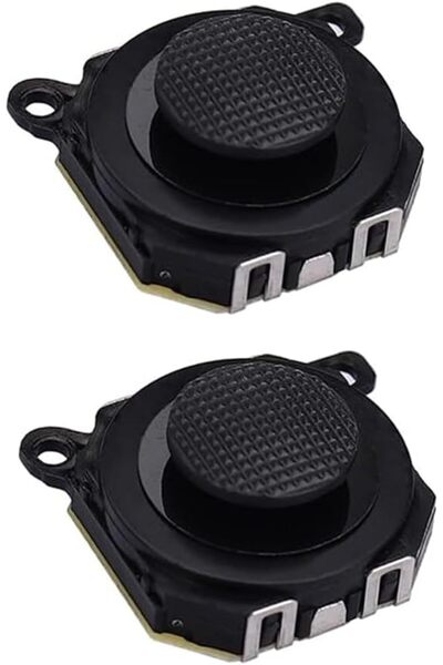 erorex 2Pcs 3D Button Analog Joystick Stick Module Replacement Compatible Psp 1000 3D Analogue Joystick