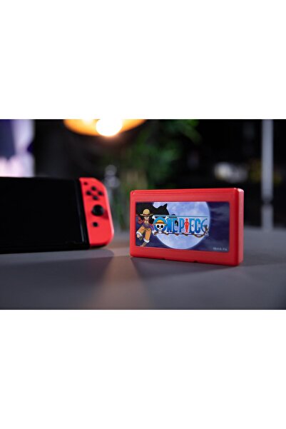 erorex Game Case Switch Logo Black Polyurethan Modern Solid Unisex Case Switch Game Protection Transport