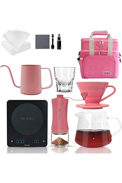 erorex Pour Over Coffee Station Coffee Dripper Stand Adjustable Coffee Bag V60 Coffee Server V60 Funnle