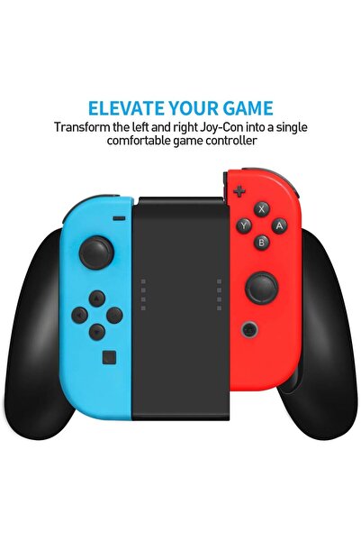 erorex حامل دعم مقبض نينتندو سويتش، مقبض تحكم مريح، حامل وحدة التحكم