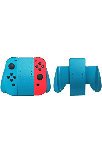 erorex حامل دعم مقبض قبضة Joycon Comfort Grip متوافق مع Nintendo Switch (أزرق)