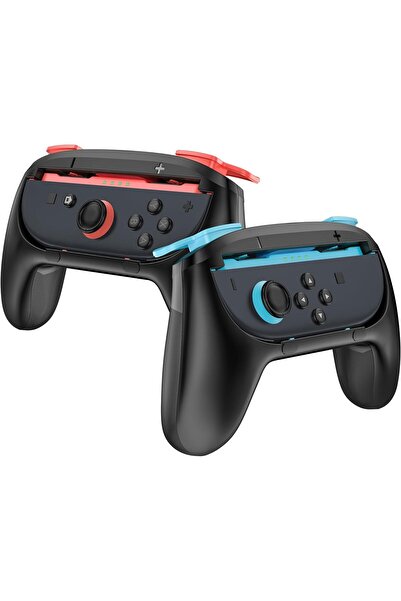 erorex 2 Pack Joy Con Controller Hand Grips Nintendo Switch 2 2025 Released Wear Resistant Comfort Handles