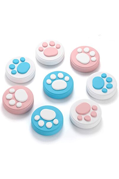 erorex Switch Thumb Grip Caps Joystick Cap Nintendo Switch & Lite Soft Silicone Cover Joy Con Controller