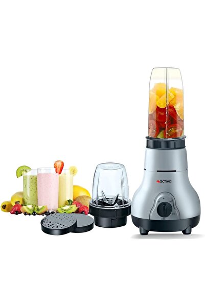 erorex خلاط ومطحنة إيزي ميكس نوتري 2 برطمان، محرك قوي 500 واط | هيكل ABS مقاوم للصدمات يدوم طويلاً |