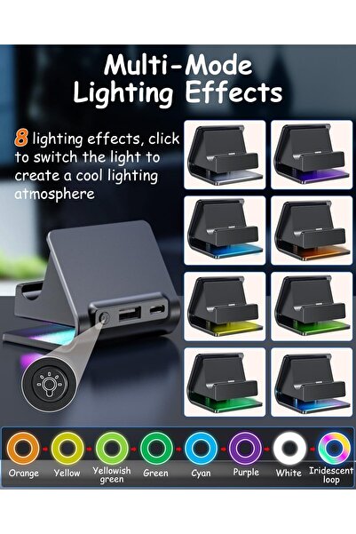 erorex Charging Station Nintendo Switch 2 Portable Charging Dock Stand Ns 2 Charger Station Replace Switch