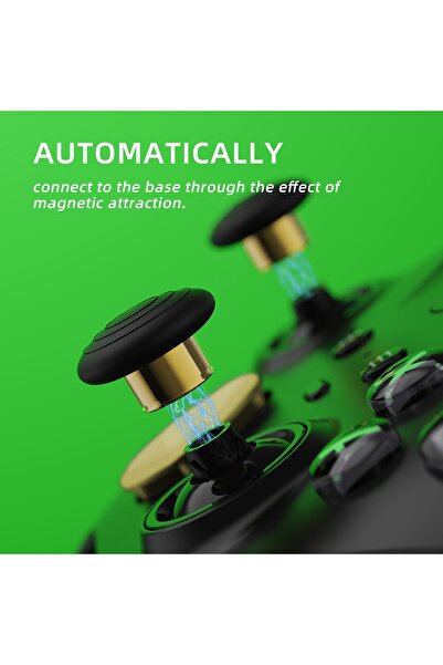 erorex 13 1 Metal Thumbsticks Xbox One Elite Series 2 Controller 6 Metal Joystick & Adjustment Tool 2 D