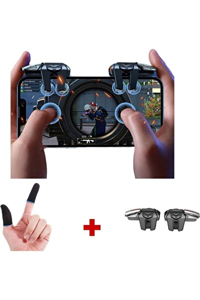 erorex وحدة تحكم احترافية للألعاب مزودة بـ 4 أزرار تدعم نظام iOS وAndroid ومعظم الهواتف وأجهزة iPad