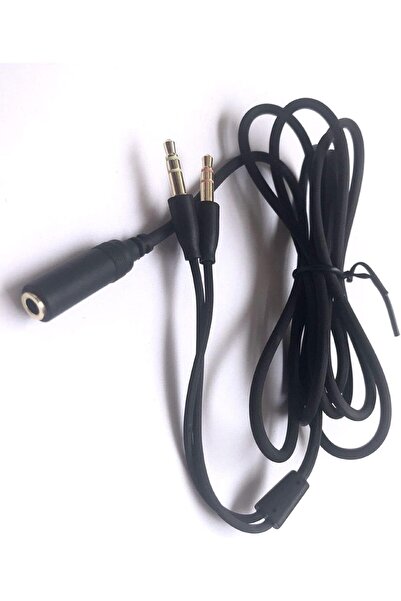 erorex Headset Y Splitter Audio Cable Separate Microphone Headphone Port Gaming Headset Splitter Pc