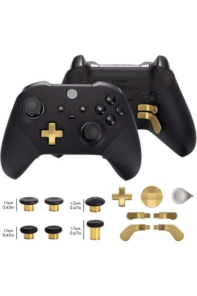 erorex 13 1 عصي إبهام معدنية لجهاز Xbox One Elite Series 2 Elite Series 2 أجزاء ملحقات وحدة التحكم للألعاب
