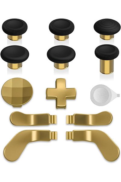 erorex 13 1 Metal Thumbsticks Xbox One Elite Series 2 Controller 6 Metal Joystick & Adjustment Tool 2 D