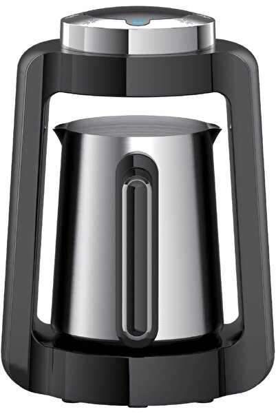 erorex ماكينة صنع القهوة التركية، 4 أكواب، ستانلس ستيل، 400 واط، أسود Bct-001