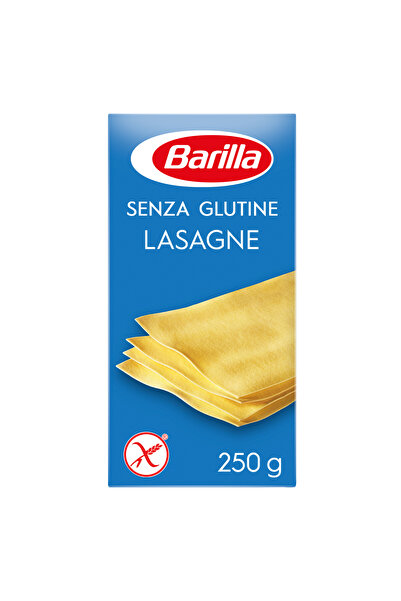 Barilla Pasta Lasagne Gluten Free 250 gMade with Corn and Rice Perfect for Classic Oven Baked Meals