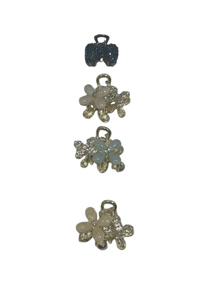 ZAYA 4-Piece Mini Latch Clip Set