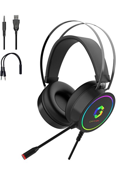 erorex Thunderstrike Rgb Gaming Headset Supporting Ps4/Ps5/Xbox One/Pc Usb+3.5Mm 50Mm Drivers
